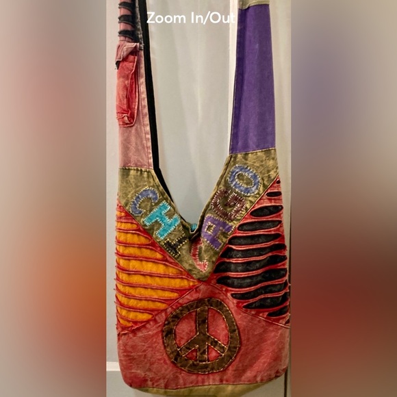 BOHO CHIC HOBO PURSE - Picture 5 of 6